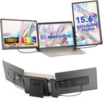 Extensor de tela para laptop Maxfree, monitor triplo 1080P de 15,6"