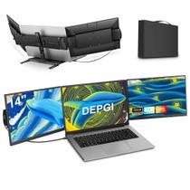 Extensor de Tela para Notebook DEPGI 14" FHD com Cooler e Triplo Monitor Extensor de Tela para Notebook DEPGI 14" FHD com Cooler e Triplo Monitor