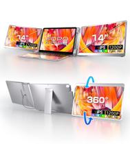 Extensor de tela para notebook FOPO S7 14" FHD 1200P 16:10 Triple