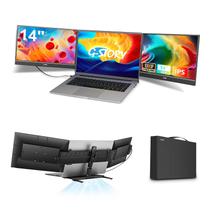 Extensor de tela para notebook G-STORY Triple 14" FHD 1080P Extensor de tela para notebook G-STORY Triple 14" FHD 1080P