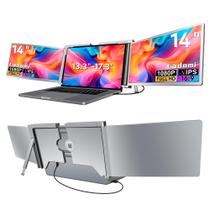 Extensor de tela para notebook Ladomi S400 14" FHD 1080P Triple Extensor de tela para notebook Ladomi S400 14" FHD 1080P Triple