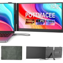 Extensor de Tela para Notebook POTTMACEE Ultra Fino 14,2'' FHD IPS