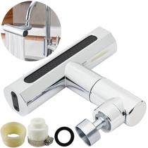 Extensor de torneira Adaptador 4 modos arejador cascata jato