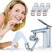 Extensor de torneira de filtro de água klleyna 1080-Rotating 1.2GPM