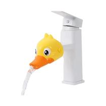 Extensor De Torneira Em Forma De Tubarão Amarelo Para Crianças, Brinquedo De Chuveiro À Prova De