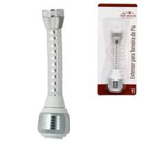 Extensor De Torneira Flexível 360 Inox Arejador Chuveirinho Gourmet Pia Cozinha Banheiro