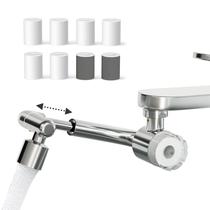 Extensor de torneira FRIZZLIFE à prova de respingos com filtro que reduz 99% de cloro