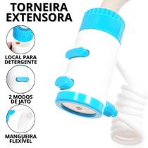 Extensor De Torneira Pia Cozinha Bico Arejador Adaptador Flexível Mangueira Extensora Banheiro