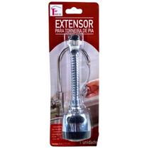 Extensor de Torneira Pia Cozinha Plástico 17,5cm 2 Jatos