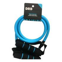 Extensor Dribling Elástico de Borracha Unissex - Preto e Azul