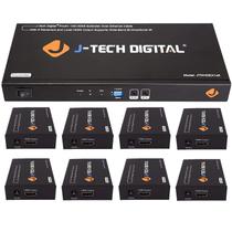 Extensor e divisor HDMI J-Tech Digital ProAV 1x8 50 m