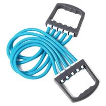 Extensor Elástico 5 Vias Com Ajuste Intensidade Azul Liveup Extensor Elástico 5 Vias Com Ajuste Intensidade Azul Liveup