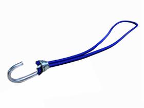 Extensor Elástico Borrachinha Lona 40 Cm - corda 5mm - Alta Resistência Durabilidade