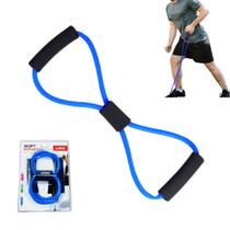 Extensor Elástico em Oito Forte 6x12x1000mm LIVEUP Treino