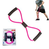 Extensor Elástico em Oito Leve 6x9x1000mm LIVEUP Treino