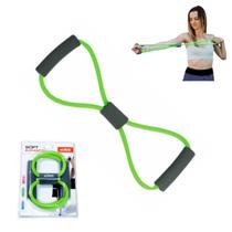 Extensor Elástico em Oito Médio 6x10,5x1000mm LIVEUP Treino