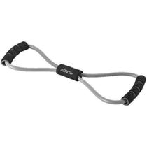 Extensor Elástico ES222 para Treino Corporal Cinza e Preto Atrio Extensor Elástico ES222 para Treino Corporal Cinza e Preto Atrio
