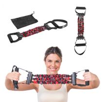 Extensor Elástico Multifuncional Exercícios Atividade Física EssenceFit Fortalecimento Muscular Recuperação Fisioterapia