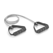 Extensor Elástico Toning Tube com Alça Fitness Tonificação Corpo Multifuncional Flexivel Academia Extensor Elástico Toning Tube com Alça Fitness Tonificação Corpo Multifuncional Flexivel Academia