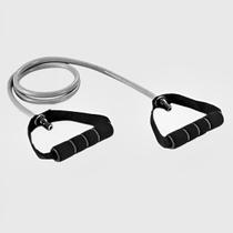 Extensor Elástico Toning Tube com Alça Fitness Tonificação Corpo Multifuncional Flexivel Academia