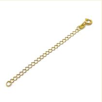 Extensor Em Ouro 18k Alongador de Corrente Colar Cordão Gargantilha
