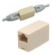 Extensor Emenda De Cabo De Rede Rj45 Fêmea X Fêmea 1 Uni.