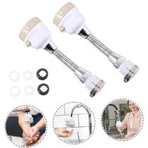 Extensor Flexível Para Torneira Com 3 Jatos Fácil De Usar