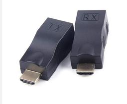 Extensor Hdmi 01 Porta Full Hd Até 30M Cabo De Rede Cat6E/6 Extensor Hdmi 01 Porta Full Hd Até 30M Cabo De Rede Cat6E/6