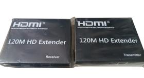 Extensor Hdmi 120 Metros Via Rede Cat5 e 6 Multiponto 1080p