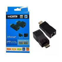 Extensor HDMI 2.0 p/ Cabo de Rede Cat5e/6 - 30m - Full HD 1080p