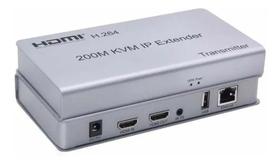 Extensor Hdmi 200m - Com Kvm Entrada De Rede Via Ip