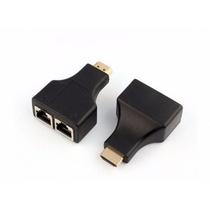 Extensor HDMI 30 Metros Cabo Cat 5e-6