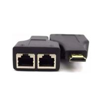 Extensor Hdmi 30Metros via 1 Cabo Rede RJ45/6 Knup KP-AD151 Extensor Hdmi 30Metros via 1 Cabo Rede RJ45/6 Knup KP-AD151