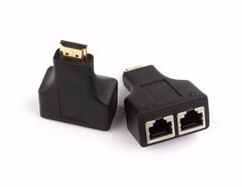 Extensor Hdmi 3d 30 Metros Via Cabo De Rede Utp Rj45 Cat5e/6 JC-EX-RJ45 xt-2201