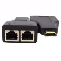 Extensor HDMI 3D até 30mt via Cabo de Rede UTP RJ45 CAT5/CAT6 - 30mt - MD9 - 7872
