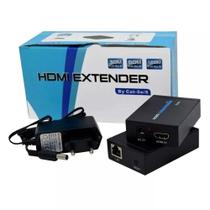 Extensor Hdmi 60 Metros X Rj45 Cat5/ Cat6 3d 1080p Bivolt Extensor Hdmi 60 Metros X Rj45 Cat5/ Cat6 3d 1080p Bivolt