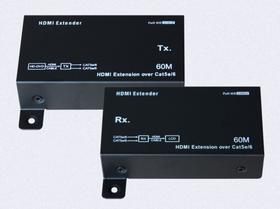 Extensor HDMI 60M via Cat5e/Cat6 HDMI Bivolt - Extender HDMI