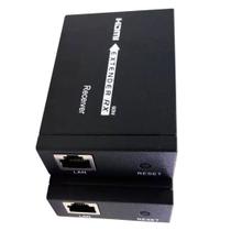 Extensor HDMI-CAT5/6-60 Metros Extensor HDMI Via Cabo de Rede
