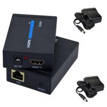 Extensor Hdmi Cat5 Cat6 Hdmi 1080p 60 Metros De Alcance Fontes Bivolt Extensor Hdmi Cat5 Cat6 Hdmi 1080p 60 Metros De Alcance Fontes Bivolt