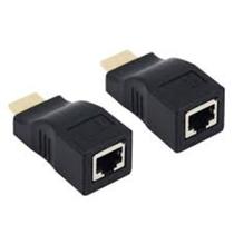 Extensor HDMI Por Cabo De Rede Cat5e/6 Resolução 1080p E 4k Até 30m