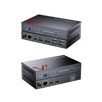 Extensor KVM HDMI AV Access 8K com Hub USB 2.0 para 100m Extensor KVM HDMI AV Access 8K com Hub USB 2.0 para 100m