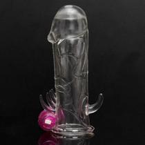 Extensor Masculino Silicone Cristal Texturizado New Extensor Masculino Silicone Cristal Texturizado New