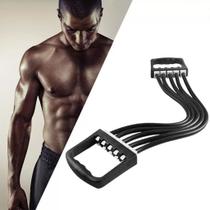 Extensor Multifuncional 5 Fios Elástico Ajustável Exercícios Extensor Multifuncional 5 Fios Elástico Ajustável Exercícios