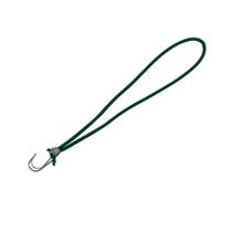 Extensor ou Corda Elastica Gancho Duplo 100cm Verde- 10UN
