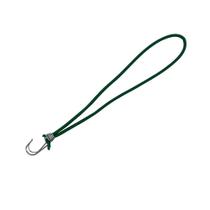 Extensor ou Corda Elastica Gancho Duplo 80cm Verde - 5UN