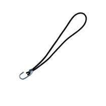 Extensor ou Corda Elastica Gancho Simples 35cm Preto - 50UN