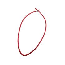 Extensor ou Corda Elastica Sem Gancho 30cm Vermelha - 100UN - Alffa