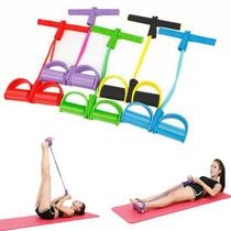 Extensor Para Exercicio Fisico Elastico Ginastica Academia resistência 4 tubos RX