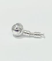 Extensor para Pulseira de Berloques Banho Prata