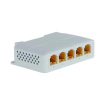 Extensor POE De 4 Portas 1000M, Switch De Rede Gigabit Repetidor Para NVR, Câmera IP, AP Plug&Play